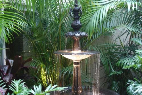 Tiered Bronze Fountain
